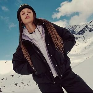 Free People Sunday Skies Waterproof Jacket Size Sm NWOT Ski/Snowboard WinterCoat